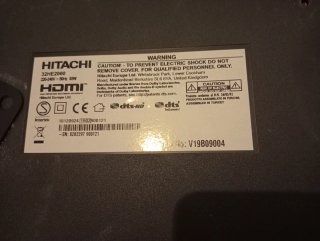 Smart TV Hitachi 32 Negra