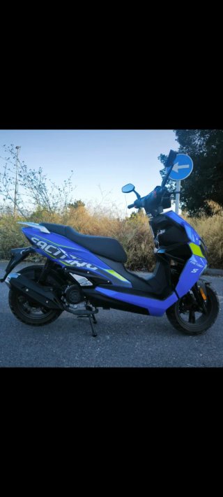 Scooter Sherco Scorpa 49cc Azul/Verde
