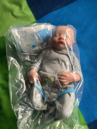 Muñeco Bebé Hiperrealista 49cm Nuevo