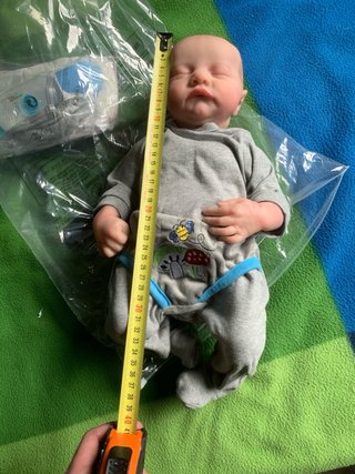 Muñeco Bebé Hiperrealista 49cm Nuevo