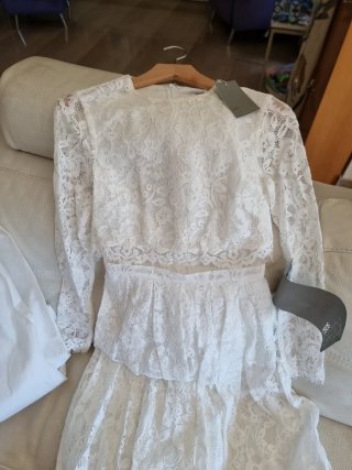 Vestido de novia ASOS blanco sin estrenar