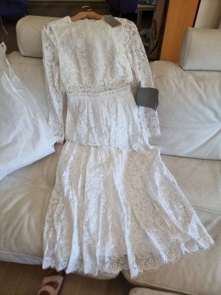 Vestido de novia ASOS blanco sin estrenar