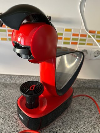 Cafetera Dolce Gusto Roja Infinissima.