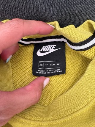 Felpa Nike Gialla Nuova