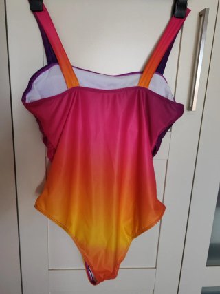 Costume da bagno donna sfumato XL, nuovo.