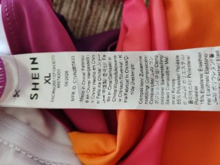 Costume da bagno donna sfumato XL, nuovo.