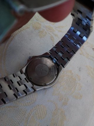 Orologio Sector Uomo Nero e Argento