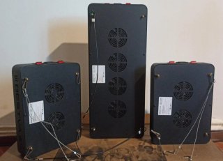 3 Lámparas LED Bestva Cultivo