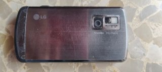 Teléfono móvil LG shine ke979 Plata y negro