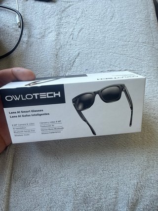 Gafas de Sol Owlotech Negras  Inteligente camara