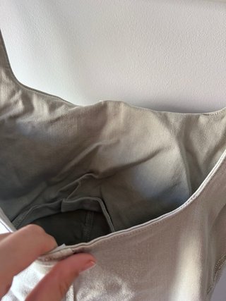 Mono Corto Zara Talla M Gris Verdoso
