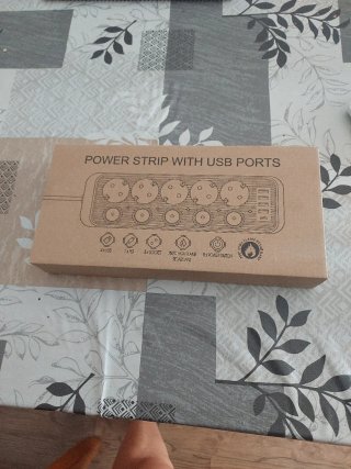 Regleta 5 enchufes + 4 USB + 1 PD