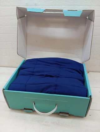 Manta Ponderada pesada 8.5kg Azul 120x180