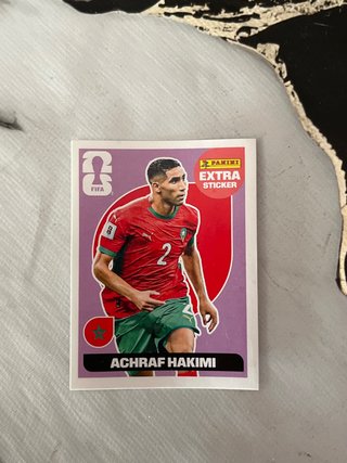 Cromos Panini Extra Sticker Achraf Hakimi