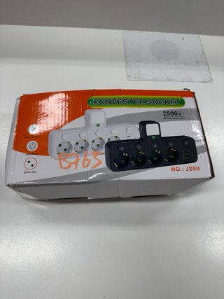 Regleta 5 enchufes con interruptor individual