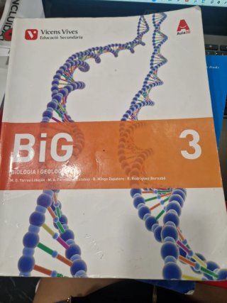 BiG, biologia i geologia 3, Educació Secundària