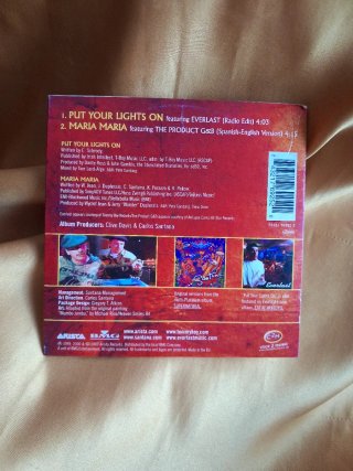 CDs Singles Santana: Corazón Espinado