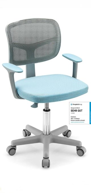 COSTWAY Silla Escritorio Infantil, Silla Juvenil