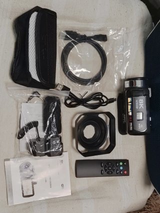 Videocámara 8K 48MP Zoom Óptico 17x-30x