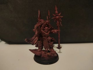 Chaos Sorcerer in Terminator Armour Warhammer