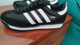 Zapatillas Adidas SL 72 RS Negras/Azules