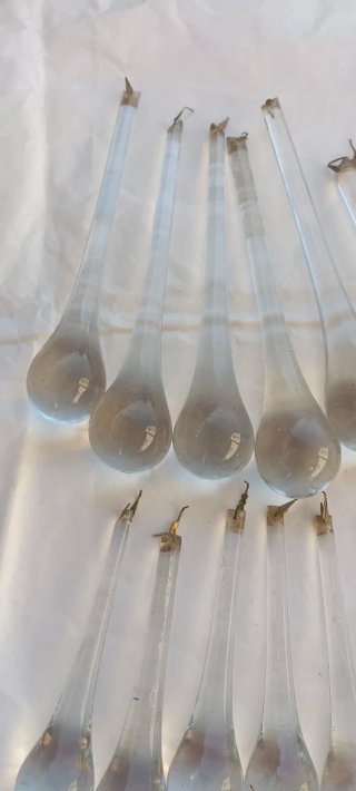 Lágrimas de cristal para lámpara