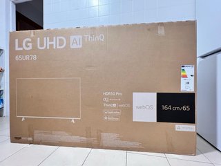 Smart tv LG 65UR78 TV 65” nuevo entrega gratis