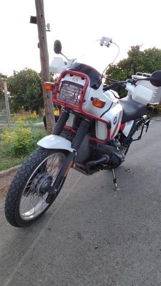 BMW R 100 GS Paris Dakar Roja y Blanca