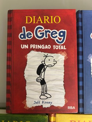 Lote Nuevo 5 libros Diario de Greg (Jeff Kinney)