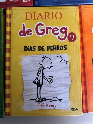 Lote Nuevo 5 libros Diario de Greg (Jeff Kinney)