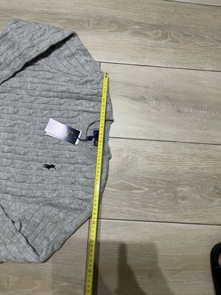 Jersey Polo Ralph Lauren Gris Trenzado