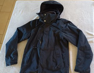 Chaqueta doble Quechua negra Talla XS