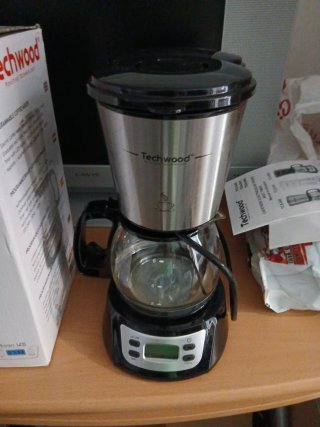 Cafetera Techwood Programable TCA-840