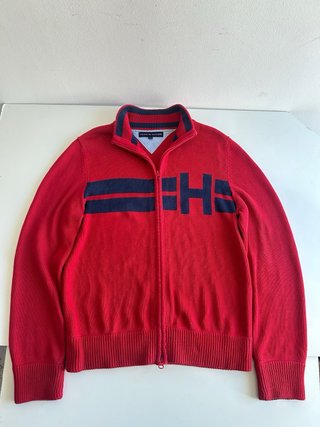 Tommy Hilfiger | Jersey de punto rojo con cremalle