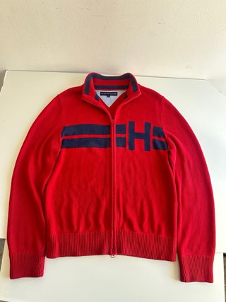 Tommy Hilfiger | Jersey de punto rojo con cremalle