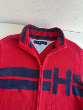 Tommy Hilfiger | Jersey de punto rojo con cremalle