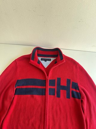 Tommy Hilfiger | Jersey de punto rojo con cremalle