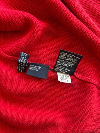 Tommy Hilfiger | Jersey de punto rojo con cremalle