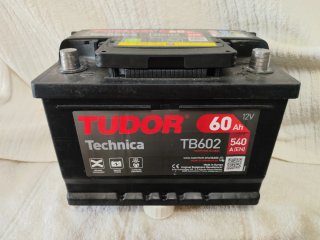 Batería Coche Tudor TB602 60Ah 12V