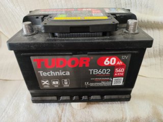 Batería Coche Tudor TB602 60Ah 12V