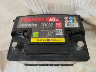 Batería Coche Tudor TB602 60Ah 12V