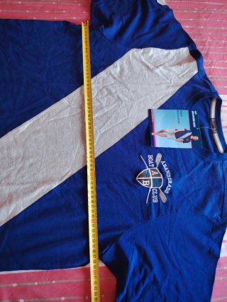 Pijama Abanderado XL Azul/Gris