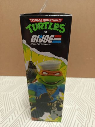 Tortugas Ninja x GI Joe Shipwreck Mikey Figura