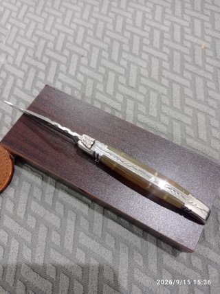 Cuchillo Laguiole Acero y Cuerno