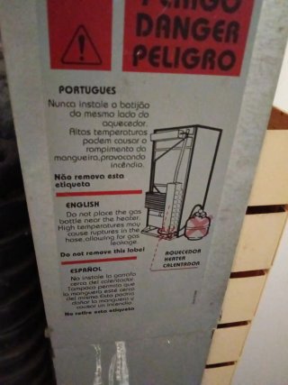 Nevera de gas Butsir