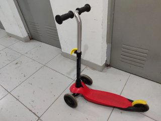 Patinete 3 Ruedas Decathlon Rojo