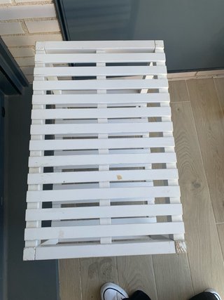 Banco Muskan Ikea Madera Blanco