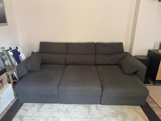 Divano IKEA 3 posti con chaise longue e contenitor