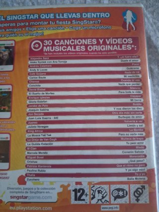 Singstar Latino PS2