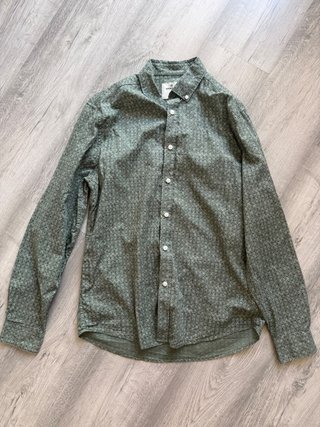 Camisa Springfield Verde Estampada